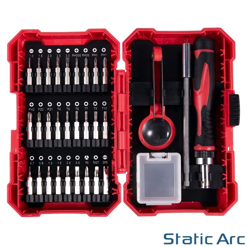 31pc PRECISION SCREWDRIVER SET MINI SMALL JEWELLERS WATCH ELECTRONIC