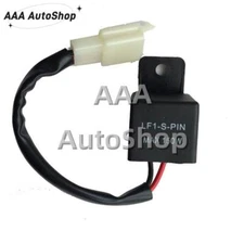 Motorcycle Turn Signal Bulb Hyper Flash Light 2Pin Electronic LED Flasher Relay