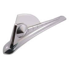 Hood Ornament With Plastic Insert - 1950 Ford Car - 0a-16850