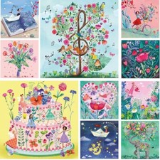 Mila Marquis*Postkarte 14x14 Ausw. Frühling/...