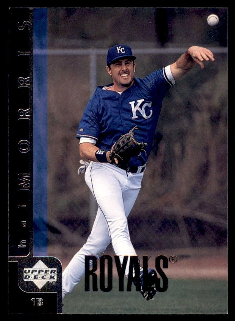 Hal Morris trading card