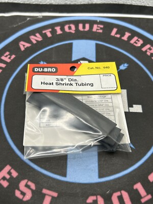 Du-Bro /Dubro. 440 3/8'' Diameter Heat Shrink Tubing