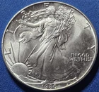 A Better Date 1986 American Silver Eagle 1 Troy Oz .999 Silver First Yr