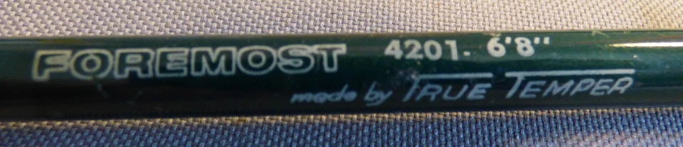 EX++ UNUSED TRUE TEMPER 6'8" FOREMOST #4201 MEDIUM TO HEAVY BOAT TROLLING ROD - Image 2 of 4