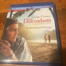 The Descendants - Blu Ray DVD Combo George Clooney 