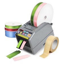 Ribbon Cutting Machine, Advanced Automatic Electric Tape Dispenser, 999mm Max...