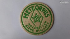 Ancien Sous Bock LEIBENGUTH Bière Brasserie METEOR PILS HOCHFELDEN Alsace