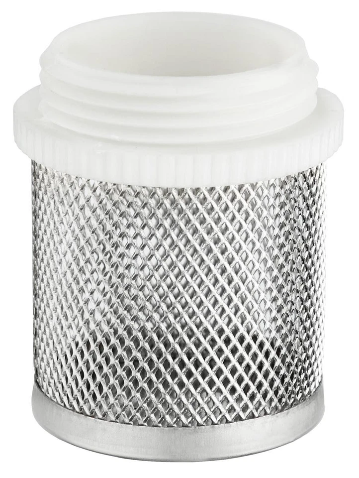 CORNAT Saugkorb Edelstahlkorb Kunststoffgewinde Außengewinde 1/2" 3/4" 1" 1 1/4" 1 1/2"