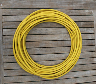 28 Metre Garden Hose Pipe Reel Yellow Outdoor Hosepipe