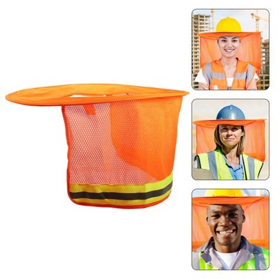  Hard Hat Sun Visor Hals Sonnenschutz Sommer Sonnenschattensicherheit Helm