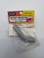 DuBro Exhaust Deflector (.35 to .91 Engines) ...