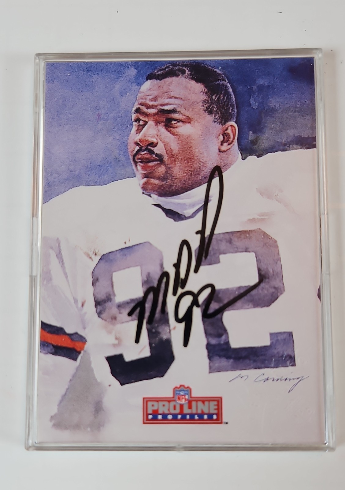 1992 Pro Line Profiles - Michael Dean Perry Autographs 5 of 9 (AU)