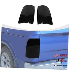 For Ram Tail Light Covers Smoked Rear Light Lamp Guards Trim Compatible With