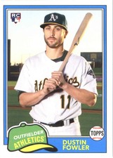 2018 Topps Archives #269 Dustin Fowler RC - BB