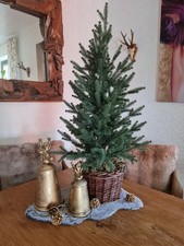 Exklusive XL Kunsttanne im Korb Tannenbaum Baum Dekotanne Dekobaum Kunstbaum