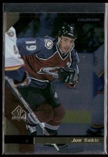 1997-98 SP Authentic Joe Sakic #35 Colorado Avalanche