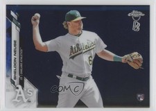 2020 Chrome Ben Baller Edition Blue Refractor 62/75 Sheldon Neuse Rookie RC 0g27