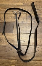 Full Size Brown English Leather Running Martingale