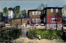 Ak Bileboh Cunewalde im Kreis Bautzen, Berghaus, Aussichtsturm - 4839736