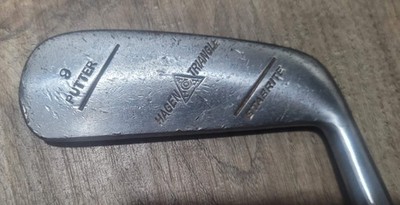 Putter Vintage Wale's – Arbre En Hickory – Plaqué Chrome – Droitier