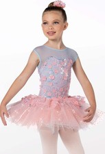 Dance Costume Weissman 14394 Light Pink Small Child Ballet Tutu Tap Spandex Spa