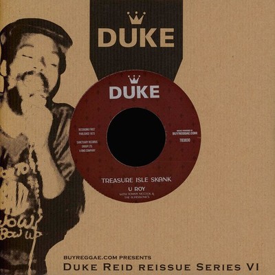 U Roy / U Roy & Nora Dean - Treasure Isle Skank / What Is Catty (Vinyl 7'')