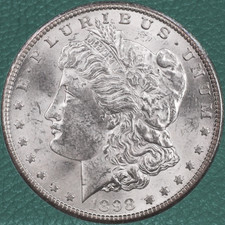 1898-O $1 Morgan Silver Dollar Circulated