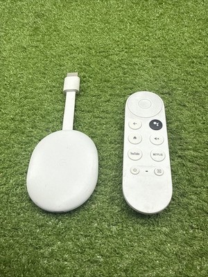 Google Chromecast HD G454V with Google TV and Remote No Cord | eBay