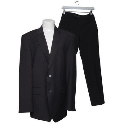 Digel, Anzug, Größe: 52, Polyester, Schwarz, Nadelstreifen #MD5