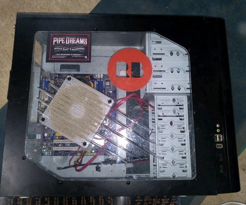 Cybertron gaming PC Case with working OS key/parts???? Motherboard/DVD/cords
