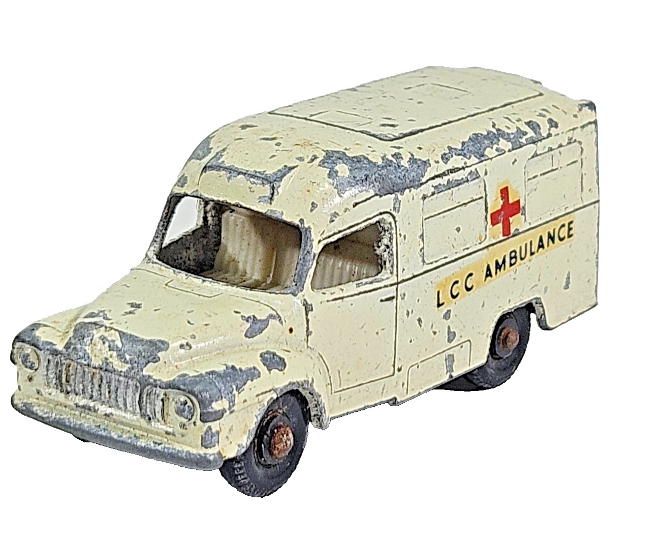 Matchbox 14c, Bedford Lomas Ambulance - Free Price Guide & Review