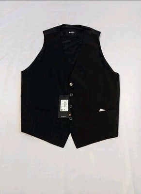 Boss Herren Anzugweste Elegant Slim Fit Huge Vest UVP 200 