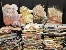 Authentic Japanese Tomesode Kimono   Pure Silk  Artist Work  Limited Bulk Sale