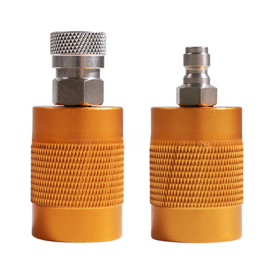 60x28mm Aluminum G5/8 Thread Quick-Break DIN Adapter 300Bar for Travel Use