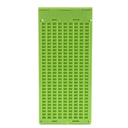 9 Lines 30 Cells Braille Writing and Stylus Plastic Braille Kit7136 - Imagen 3 de 8