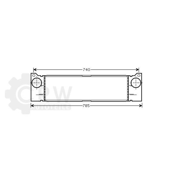 LadeluftküHler FüR Mercedes-Benz Vito Bus 109 CDI Bj.03-14-image