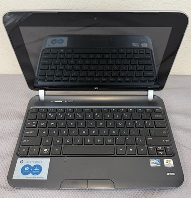 HP Mini 210-4150NR Beats Audio 10.1'' Netbook, Windows 7 - Works, No Power Cord