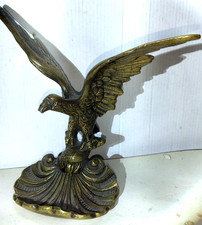 ANTICO FERMACARTE O POSACENERE  “ LITTORIALE ” ANNI 20/30 IN OTTONE O BRONZO