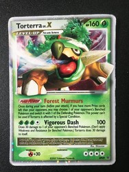 Torterra LV.X DP09 Black Star Promo Holo