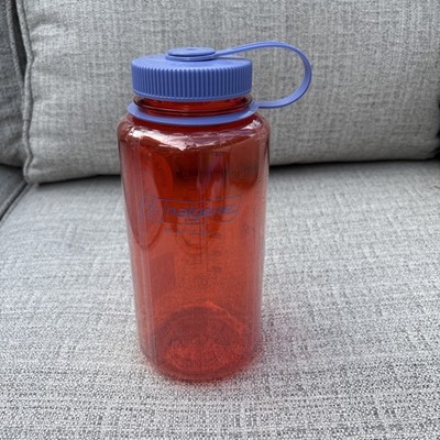 NEW Nalgene Sustain 32 oz. Wide Mouth Water Bottle WM Marmalade Orange