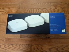 Eero Pro 6 Tri Band Mesh WiFi System 3-Pack 