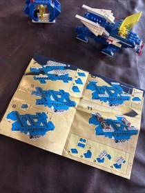 ORIGINAL SPACE LEGO NO 6930 SPACESHIP MODULAR TRANSPORT COMPLETE 1970s , 1980s