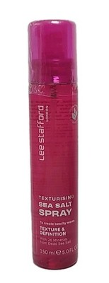 TEXTURIZING SEA SALT  Hair SPRAY with 26 Minerals Dead Sea *Bottle Lee Stafford 
