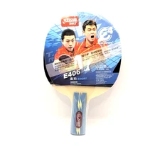 DHS E406 High End Ping Pong Table Tennis Paddle Racket Short Handle Rare SEALED