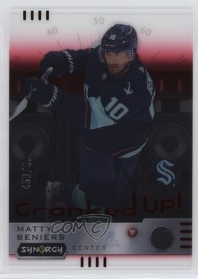 2023-24 Upper Deck Synergy Cranked Up Red 452/599 Matty Beniers #CR-BE o4u