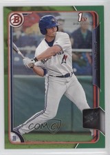 2015 Bowman Draft Green 23/99 Carl Wise #139 6z4
