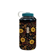 Insulated Neoprene Water Bottle Sleeve for 32oz Nalgene Autumn Glow