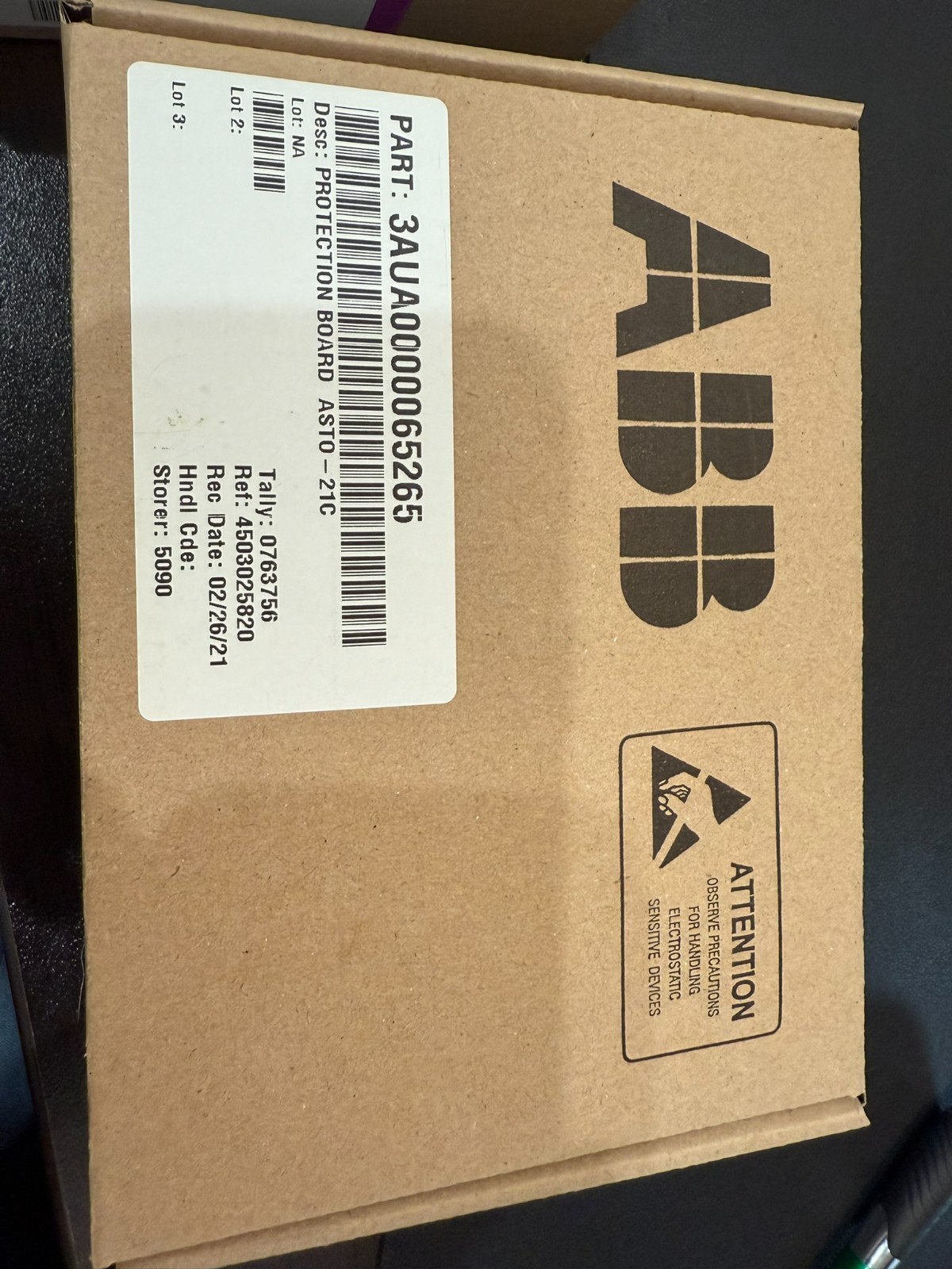 ABB - Protection Board ASTO-21C (NEW) 3AUA0000065265
