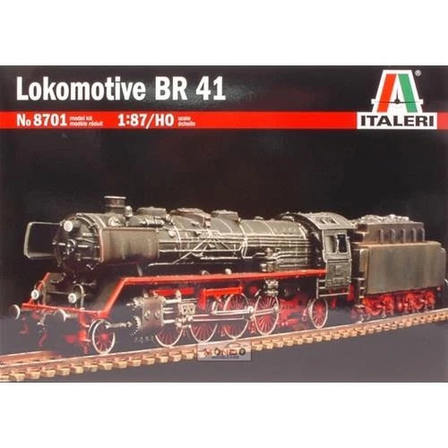 1:87 Italeri Lokomotive Br 41 Kit It8701  Modellino - Immagine 2 di 2