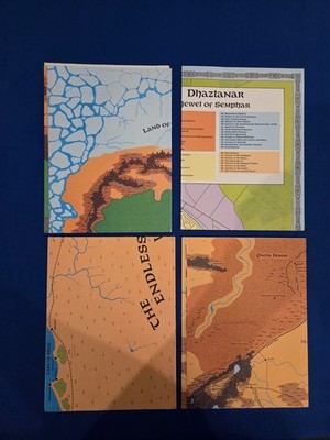 Forgotten Realms The Horde Map Set - AD&D 1055xxx0701 - 0704